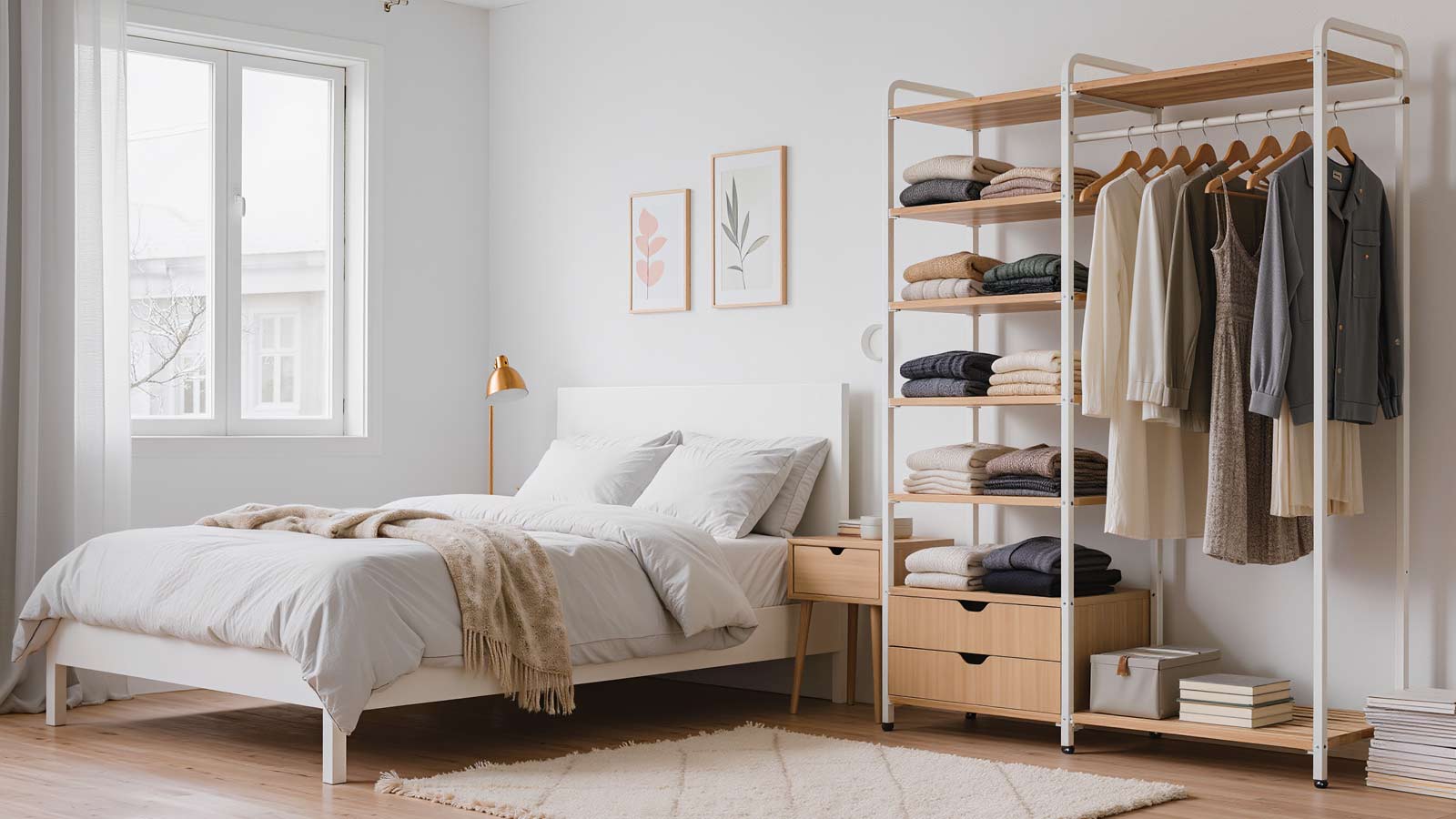 Wardrobe Alternatives for Apartments: Smart No-Closet Storage Solutions That Work